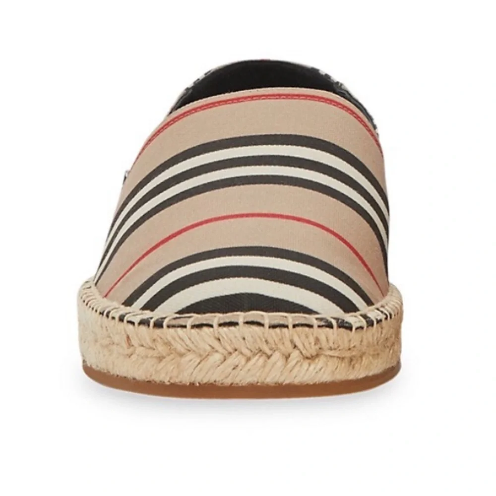 Burberry Icon Stripe Espadrilles flats sandals shoes 8 - Picture 5 of 5